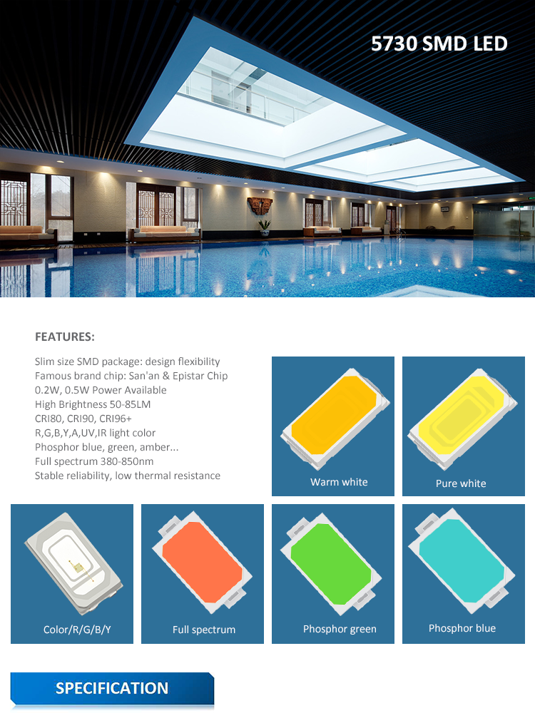 5730 smd led chip introduction