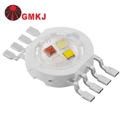 12W RGBW Daya Tinggi LED Emitter Chip 4 Chip Di Dalam