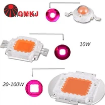 COB LED Spektrum Penuh 50W 100W 380-850nm